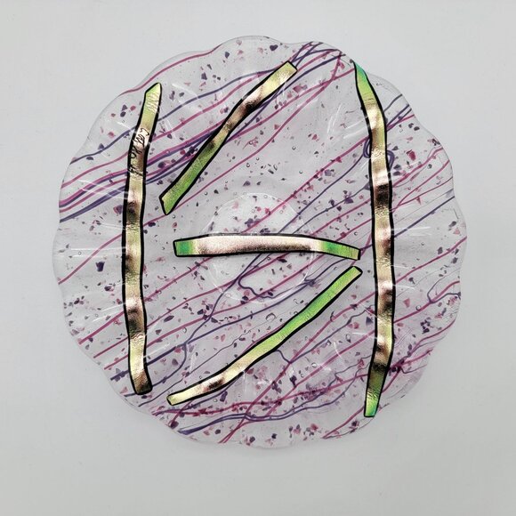 Marilyn Catlow Other - Marilyn Catlow Signed Fused Art Glass Bowl